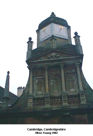 Cambridge, Cambridgeshire, England. There are no links to or from this image. &copy;2002 - Ken Young
