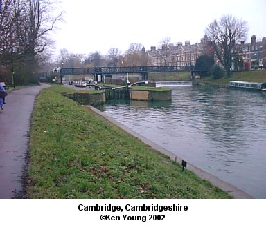 Cambridge, Cambridgeshire, England. There are no links to or from this image. &copy;2002 - Ken Young