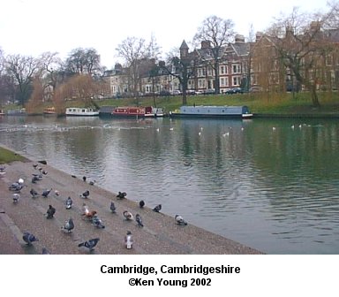 Cambridge, Cambridgeshire, England. There are no links to or from this image. &copy;2002 - Ken Young