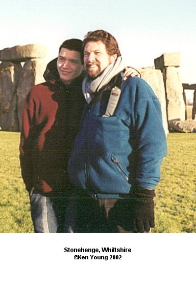 Stonehenge, Whiltshire, England. There are no links to or from this image. &copy;2002 - Ken Young