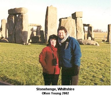 Stonehenge, Whiltshire, England. There are no links to or from this image. &copy;2002 - Ken Young
