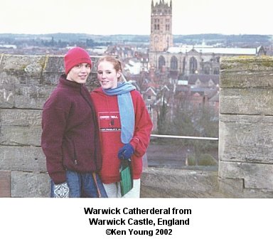 Warwick Castle. There are no links to or from this image. &copy;2002 - Ken Young