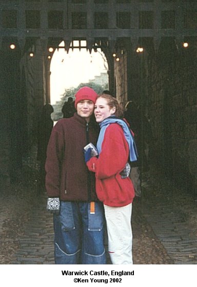 Warwick Castle. There are no links to or from this image. &copy;2002 - Ken Young
